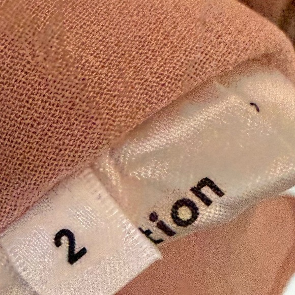 Reformation Morris Mini Dress Melody Blush Pink Long Sleeve Smock Floral Women 2 - Picture 13 of 16